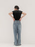 SHORT SLEEVE RIB TEE / Y241-81020-5